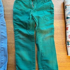 Mini Boden Green Chino Pants